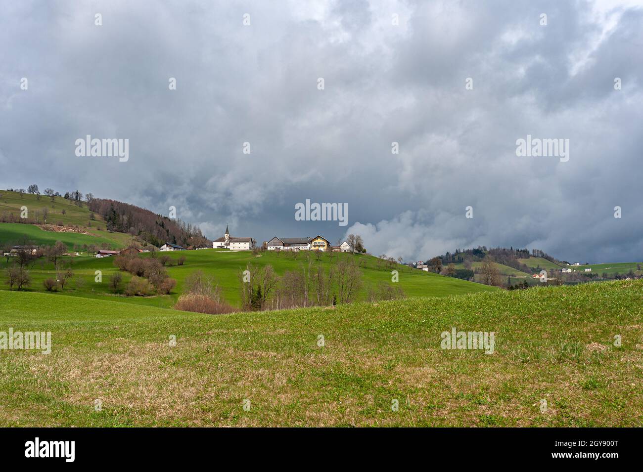 old castle in Waidhofen Ybbs Austria Stock Photo