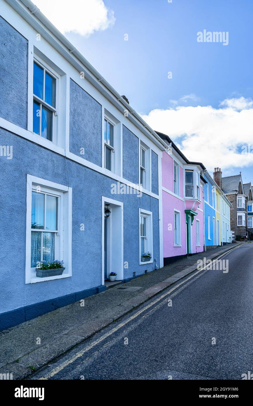 St Ives street Stock Photo Alamy
