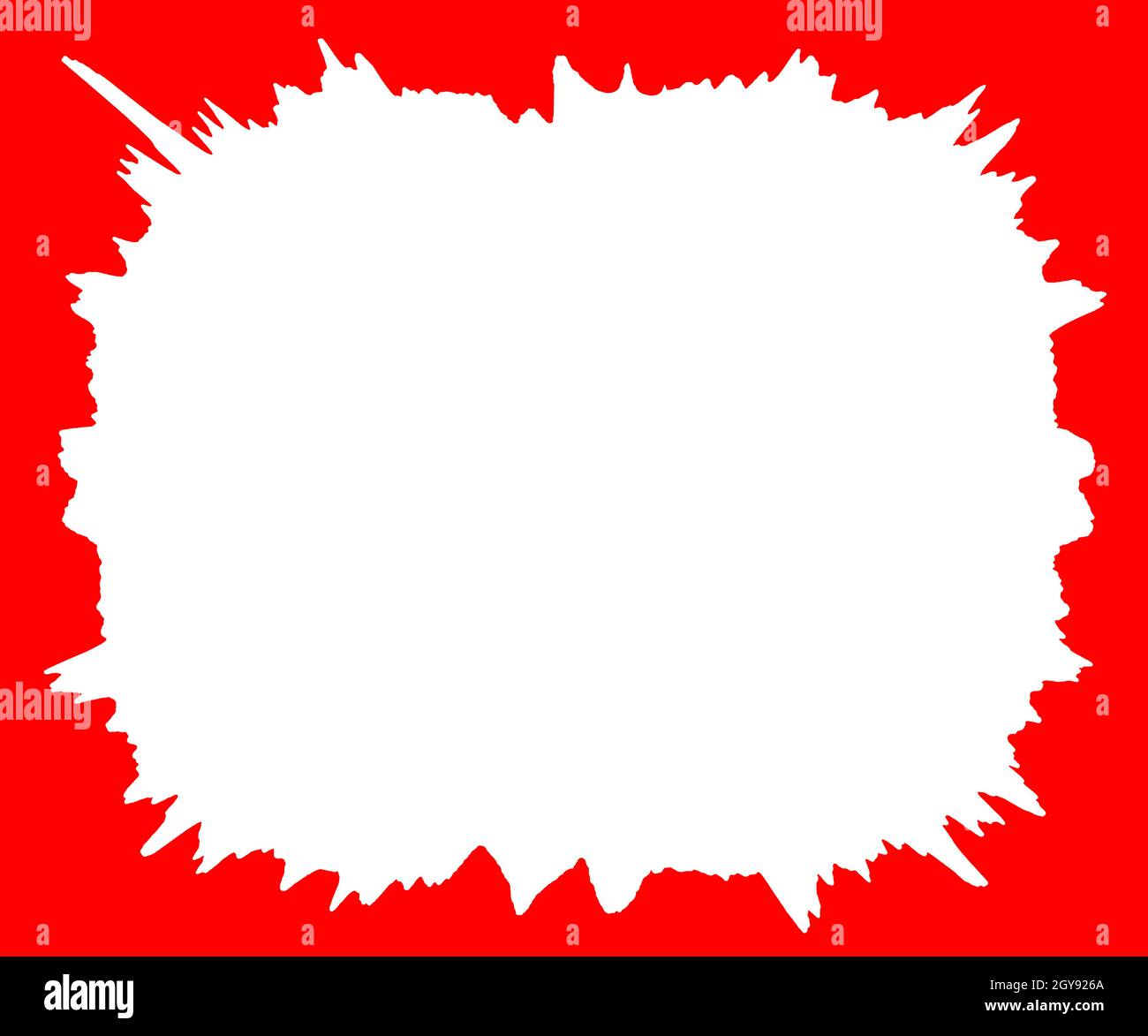 White Backgrounds With Red Borders