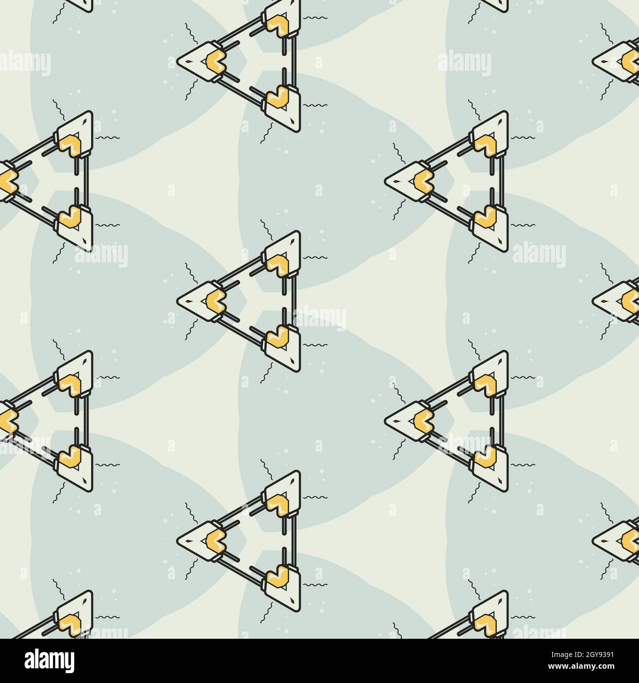A patterned geometric background for wallpapers Stock Photo