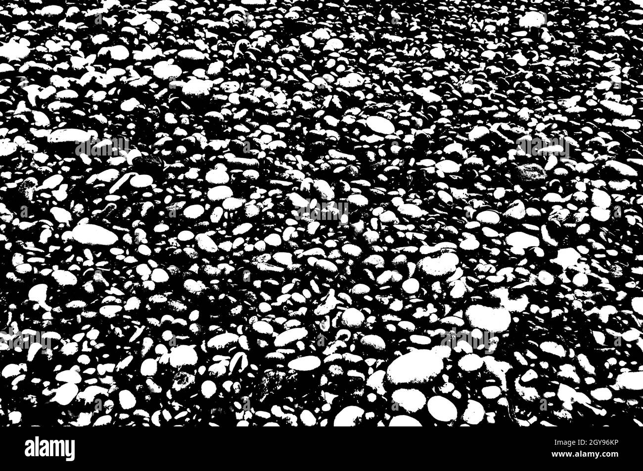 Black and white abstract pattern background, high contrast image Stock