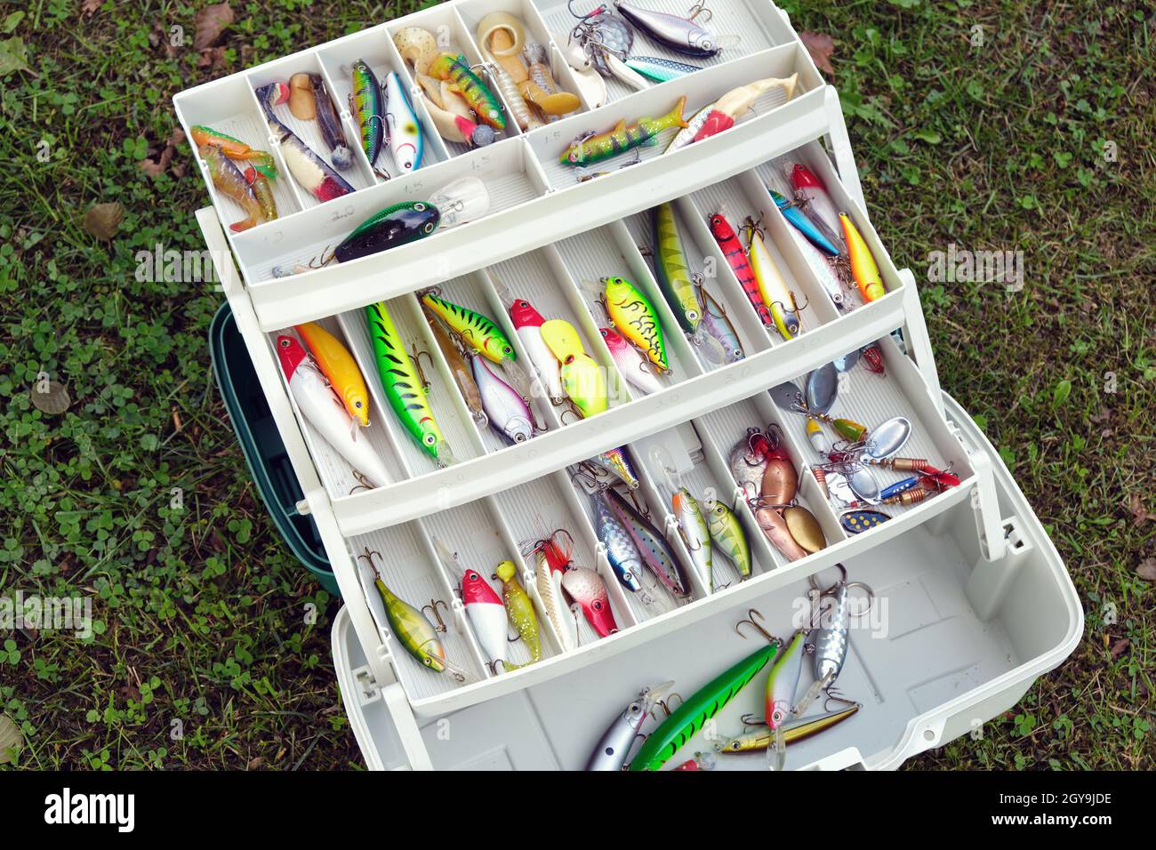 Tackle storage hi-res stock photography and images - Alamy