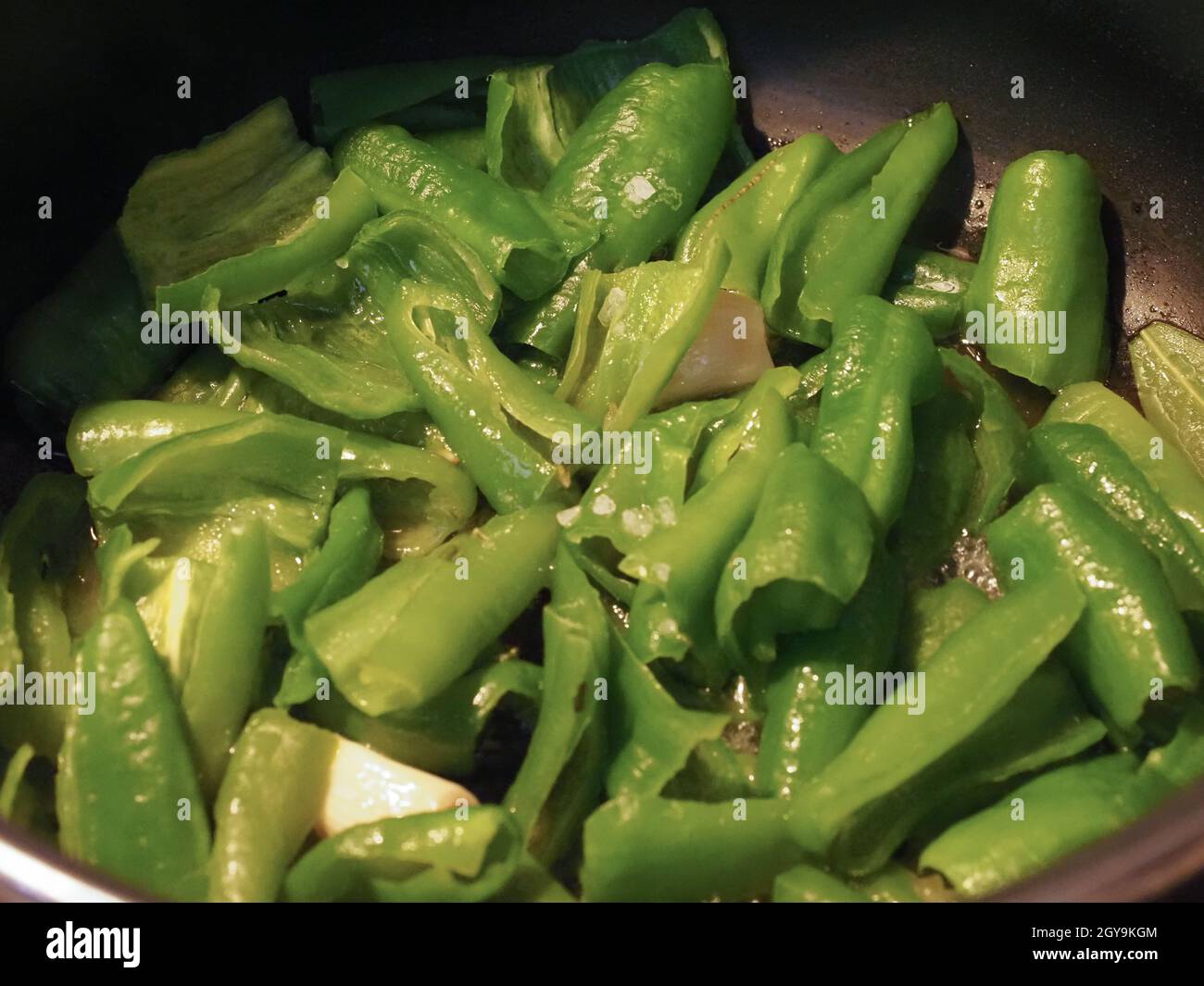 green peppers (scientific name Capsicum aka bell peppers) vegetables