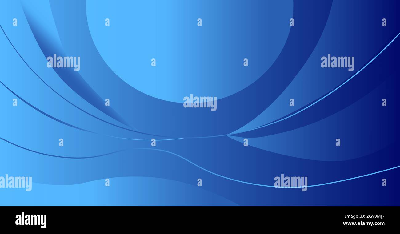 Blue lines on a white abstract background - Vector illustration Stock ...
