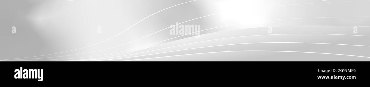 White - gray vector background with wavy lines Stock Photo - Alamy