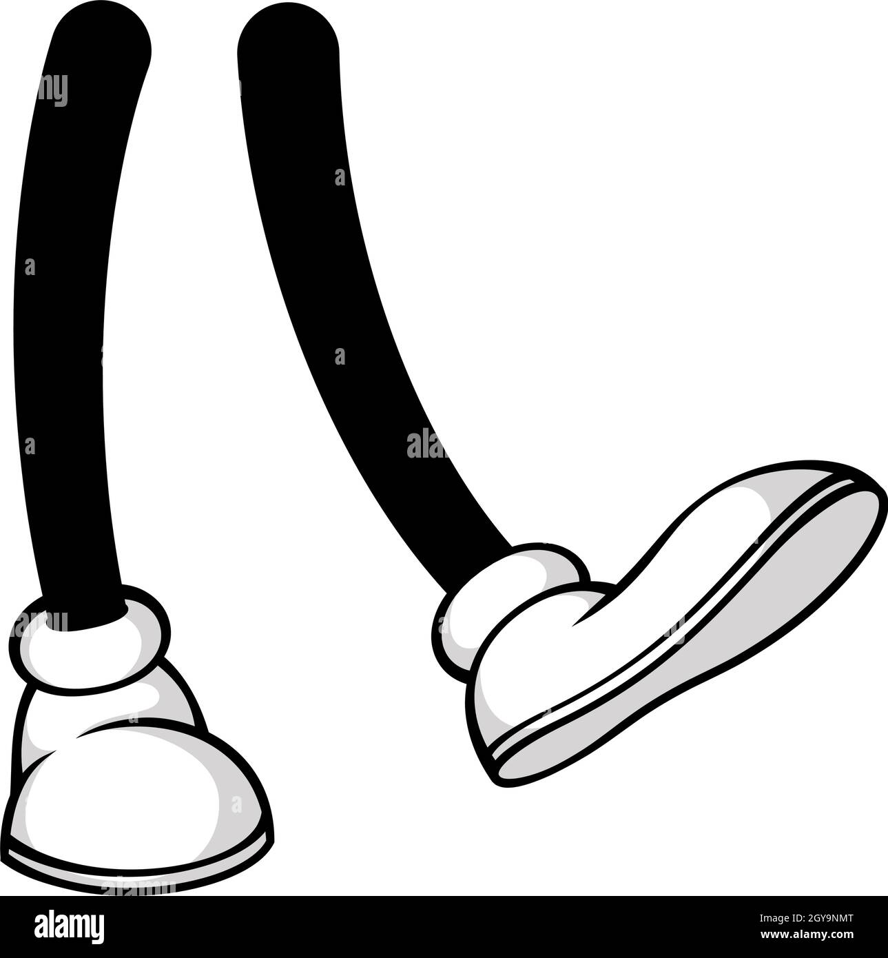 Legs Clipart Black And White