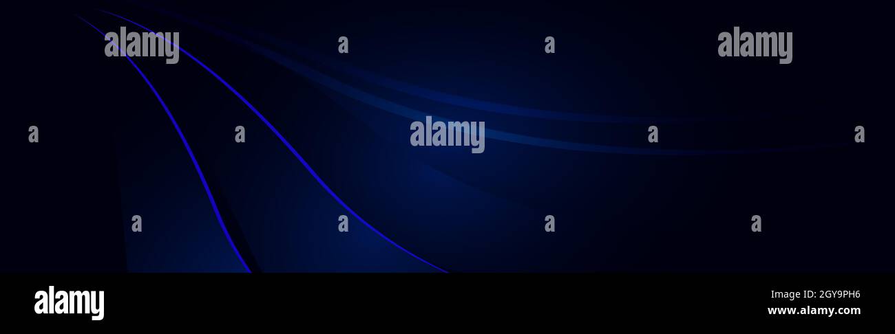 Abstract dark blue background with lines - Vector illustration Stock ...
