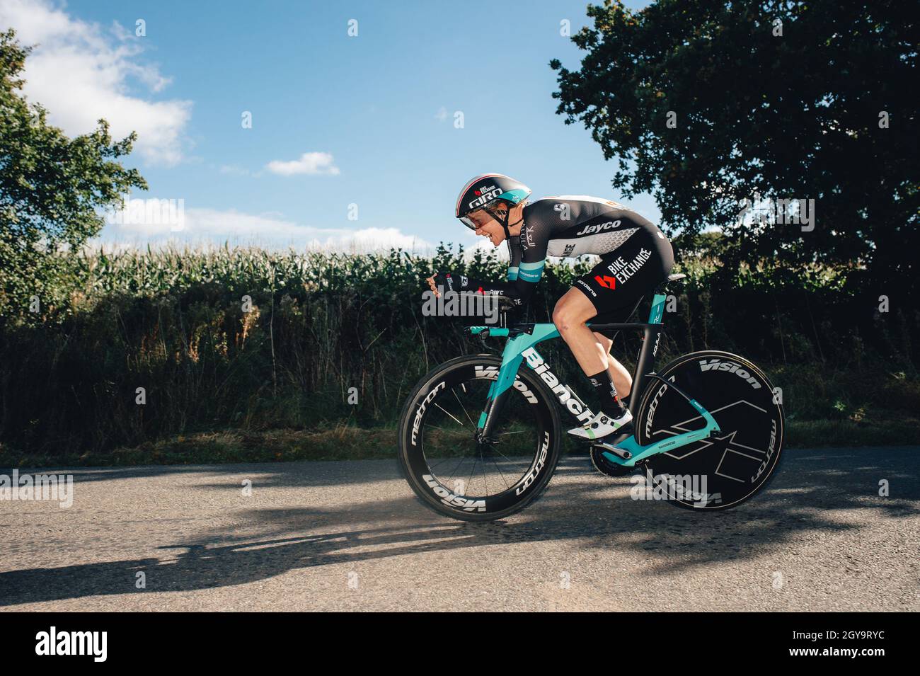 Atherstone UK 6th October 2021 Womens Cycling Tour Stage 3 Atherstone UK 6th October 2021 Womens Cycling Tour Stage 3