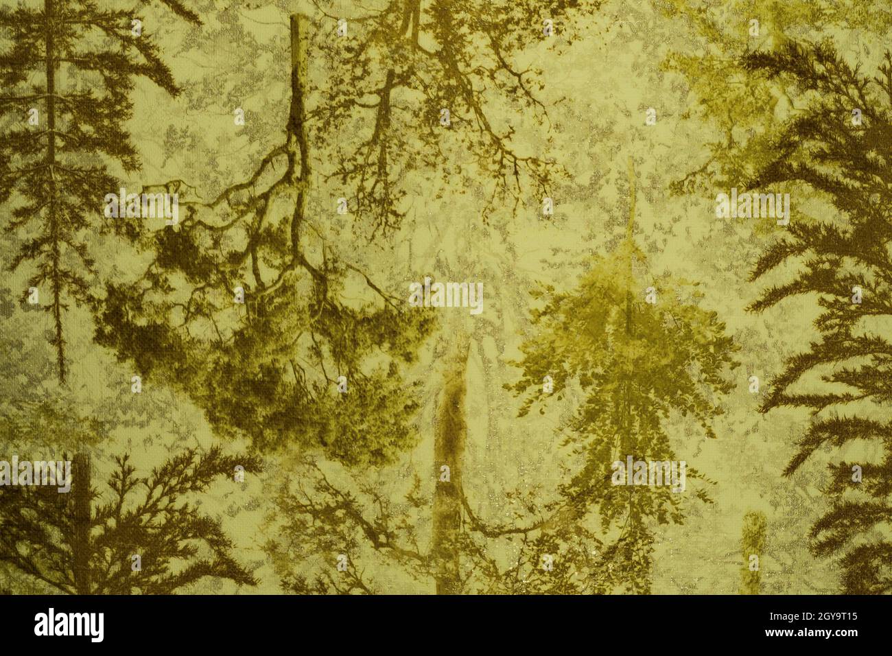 Creative Background with Graphic Elements and Watercolor Effect. Stock Photo