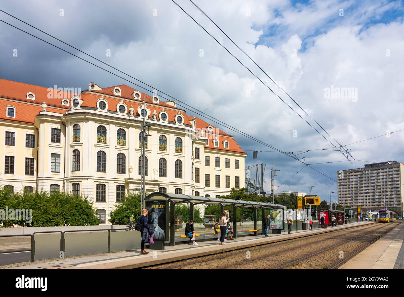 Dresden house Landhaus with city museum in , Sachsen, Saxony, Germany