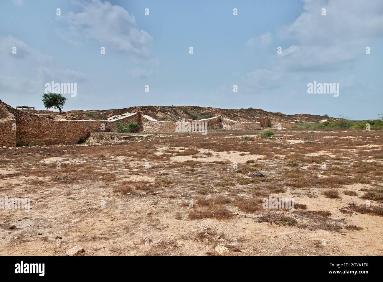 Archaeological Museum Banbhore close Karachi, Pakistan Stock Photo