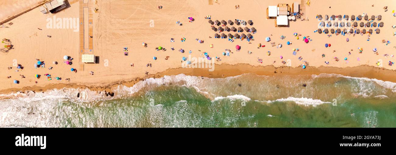 Drone texture idyllic bay beach hi-res stock photography and images - Alamy