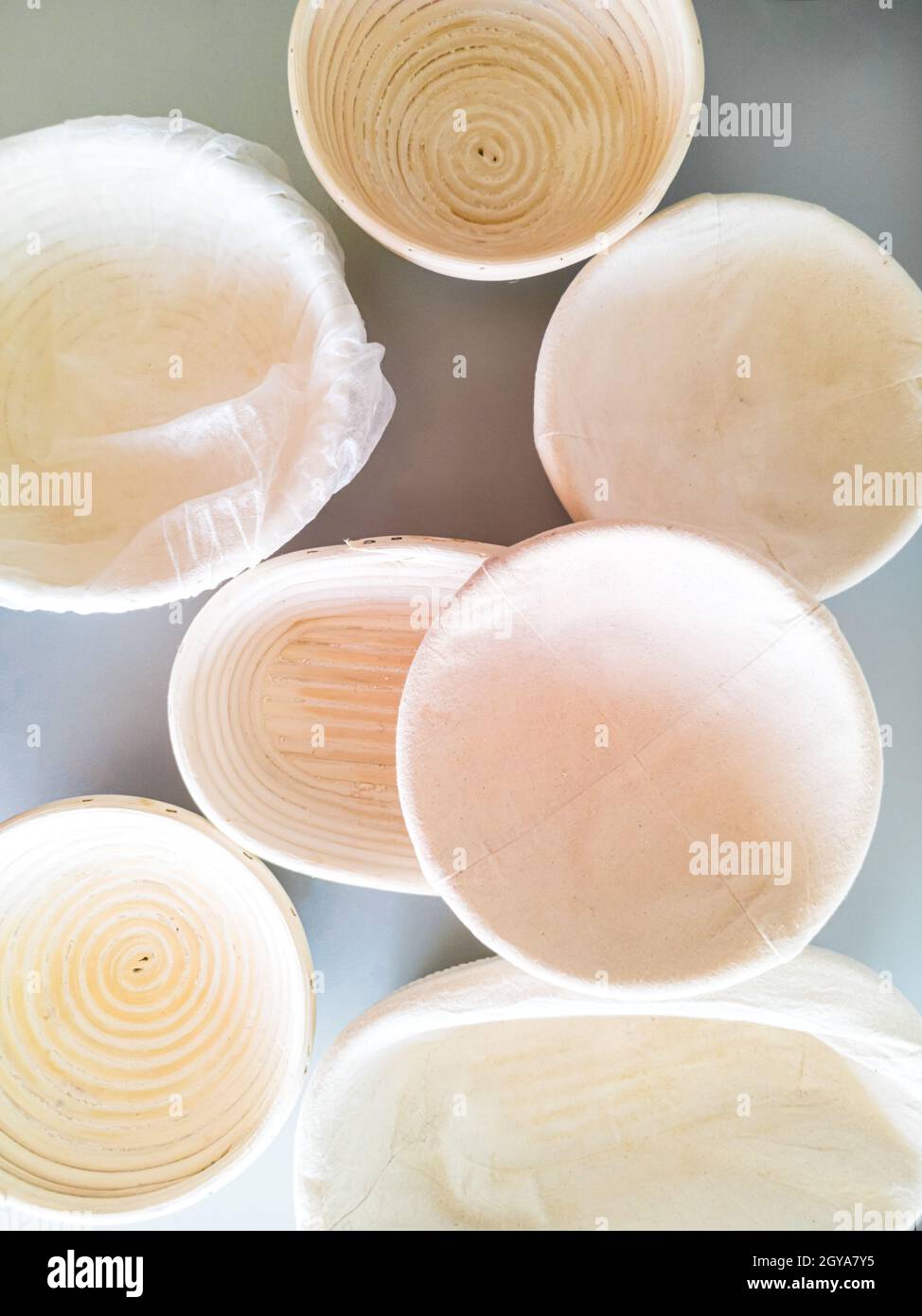 A large number of bread baskets Stock Photo Alamy