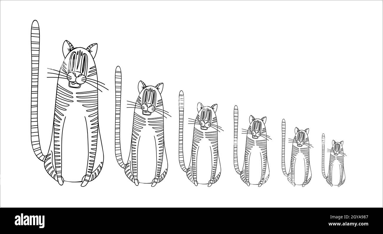 Trendy year tiger 2022, great design for any purposes. Modern backdrop. Trendy vector style. Decorative print. Nature background vector. Vector drawin Stock Photo