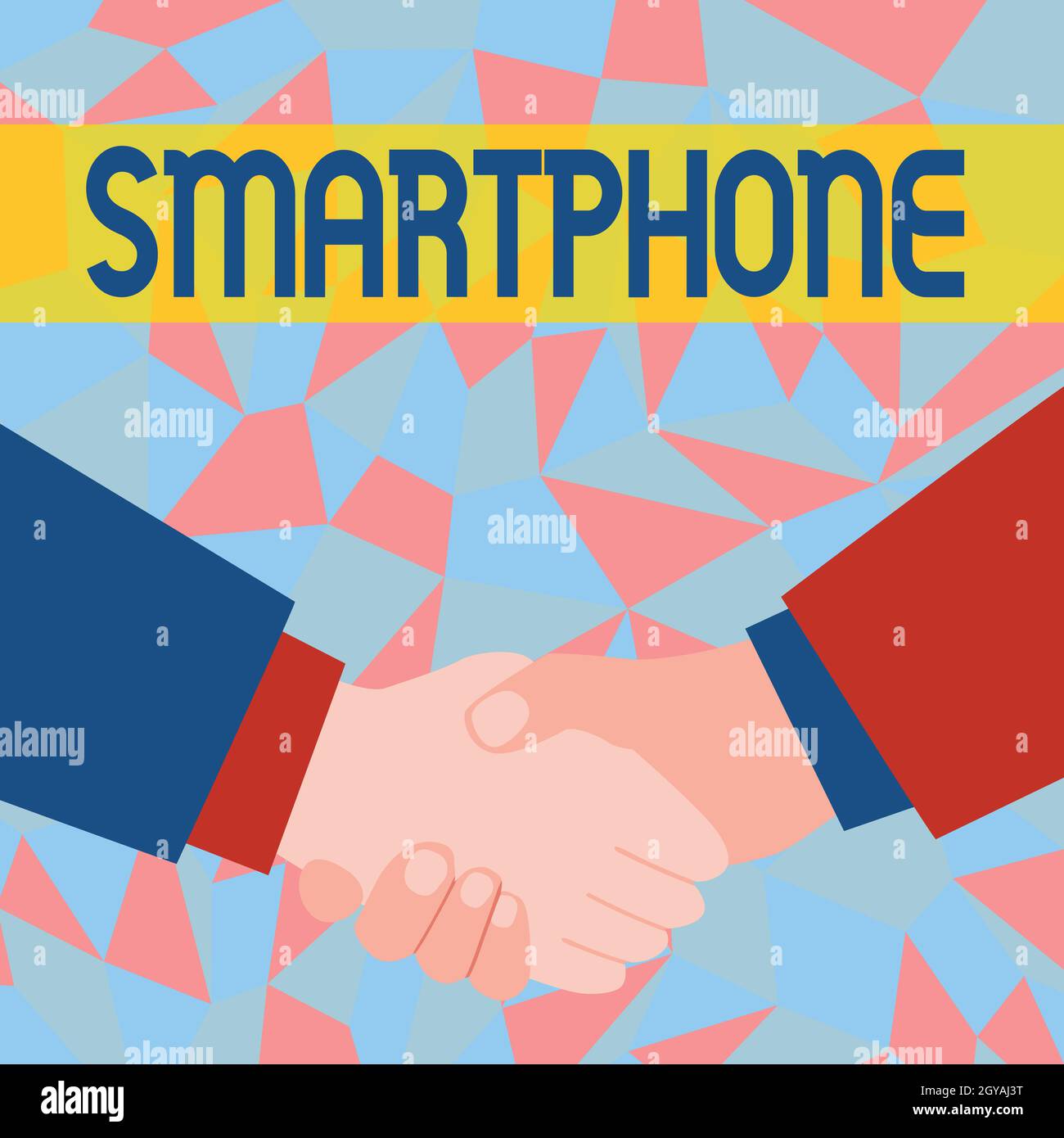 Hand writing sign Smartphone, Word for a mobile phone that performs ...