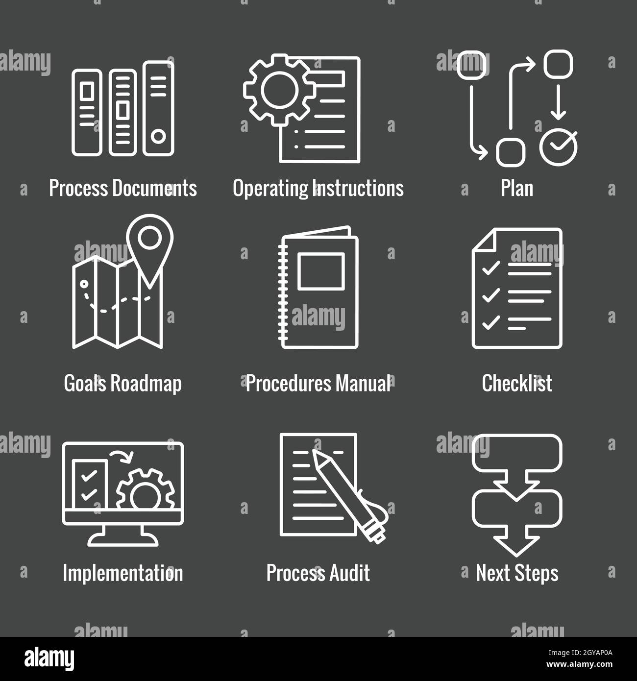 Manual Process Icon