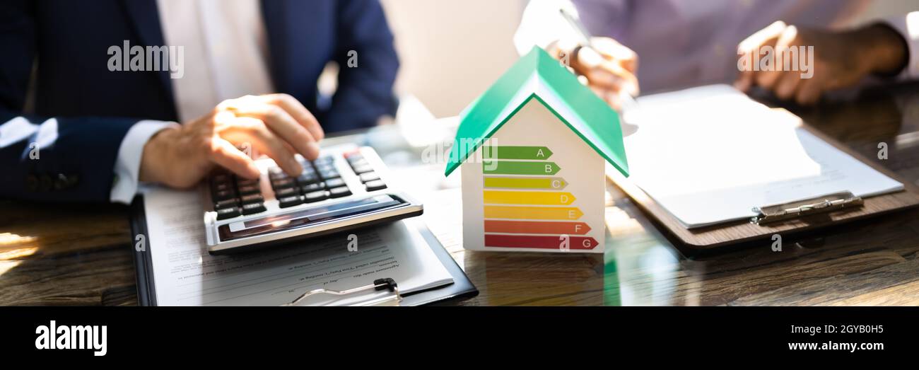 Image showcasing Energy Efficient House Audit Using Calculator. High Efficiency Stock ...