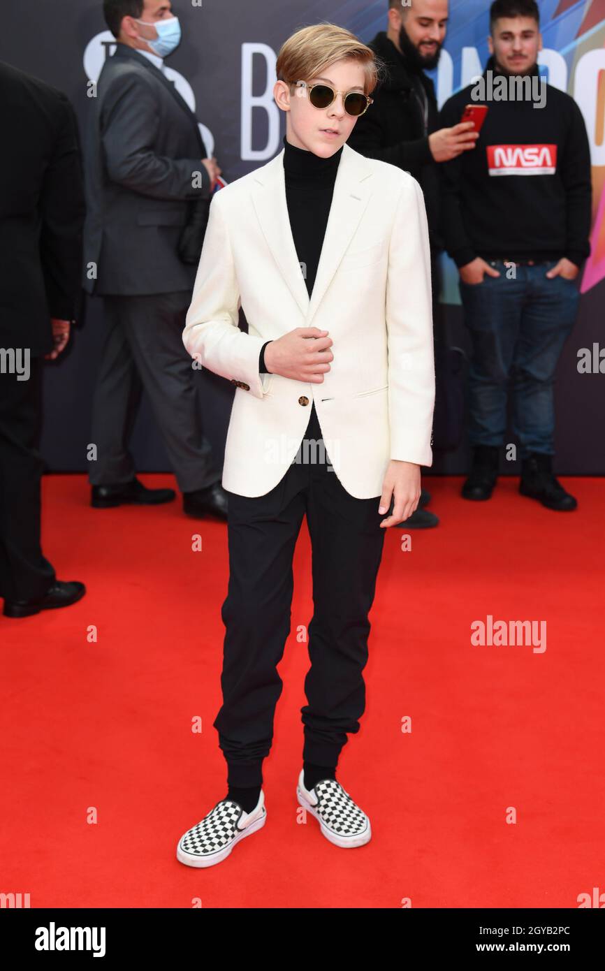 London, UK. 07th Oct, 2021. October 7th, 2021, London, UK Jack Nielen arriving at the Spencer gala premiere, part of the BFI London Film Festival, held at The Royal Festival Hall. Credit: Doug Peters/Alamy Live News Stock Photo