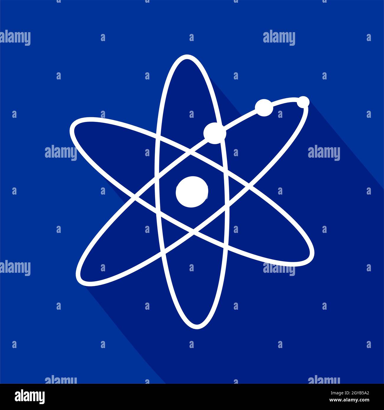 atomic symbol Stock Vector