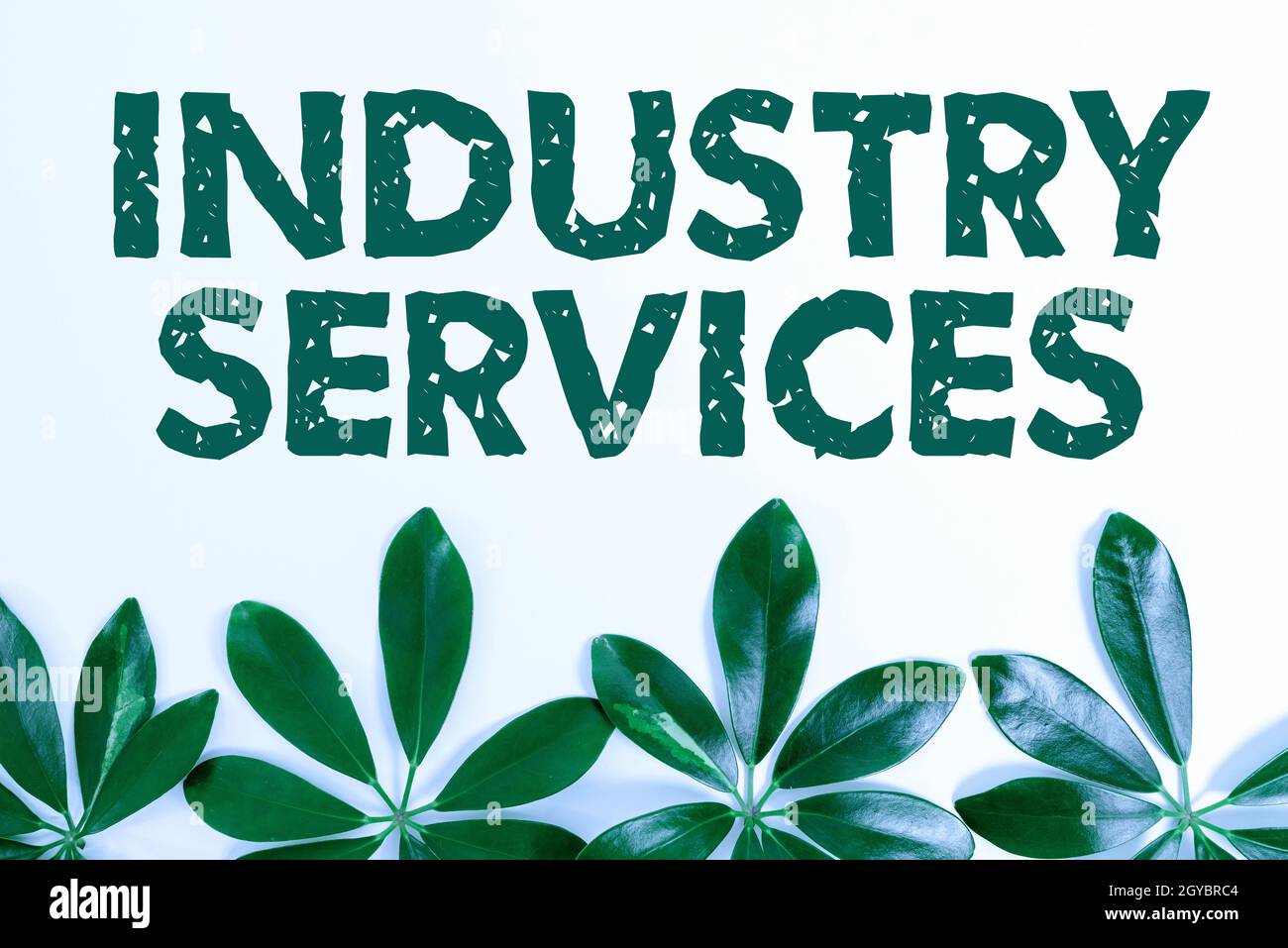 Hand writing sign Industry Services, Business approach type of business