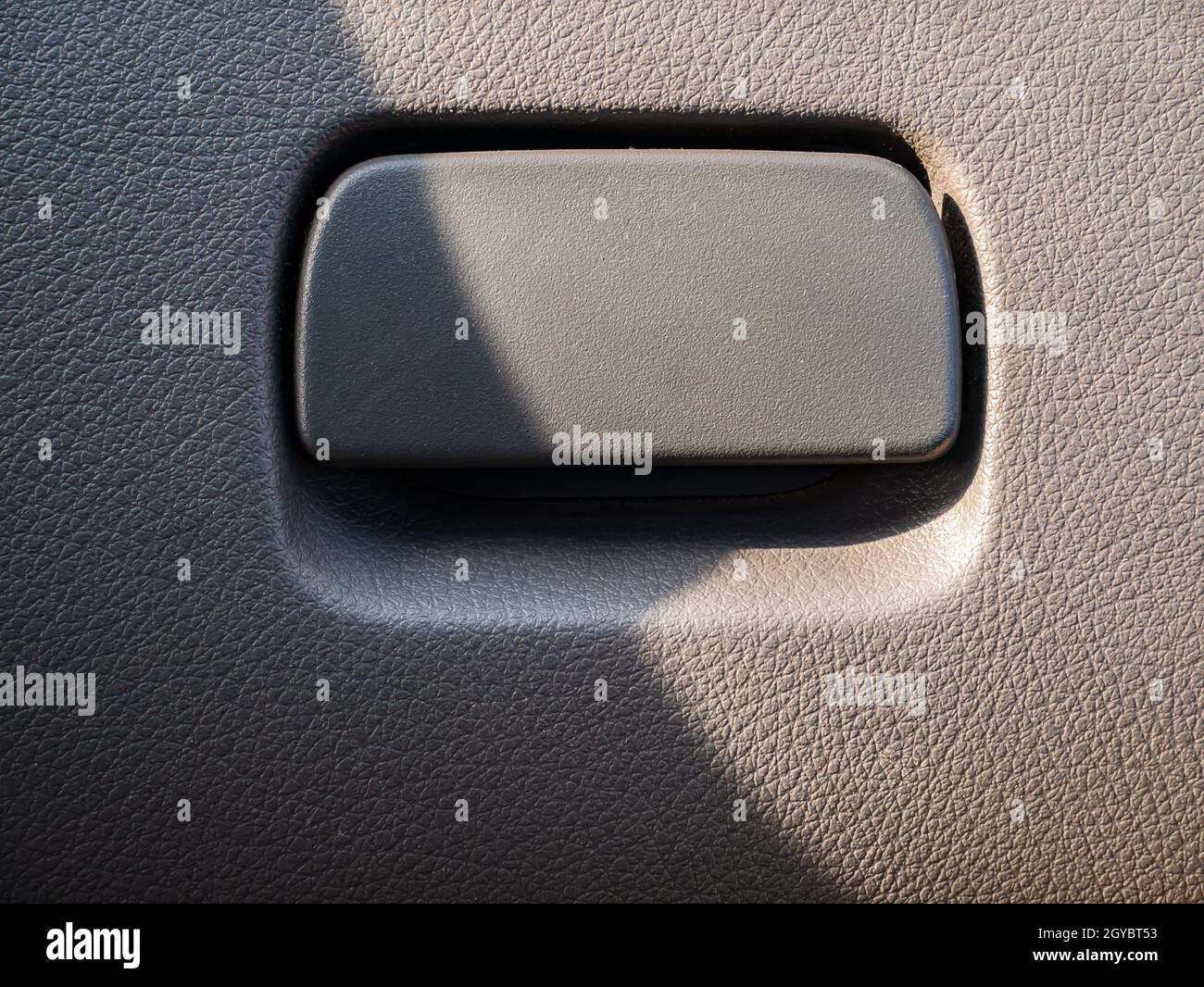 Plastic handle for car glove compartment door. Plastic handle. Car