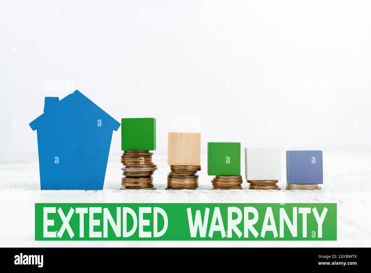 Conceptual caption Extended Warranty, Business overview contract which