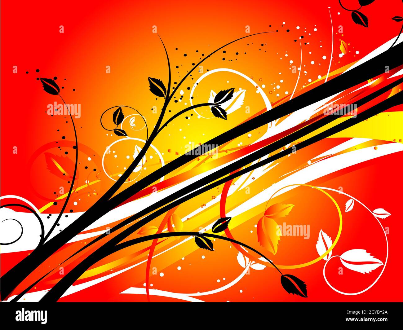 Abstract floral background Stock Photo - Alamy