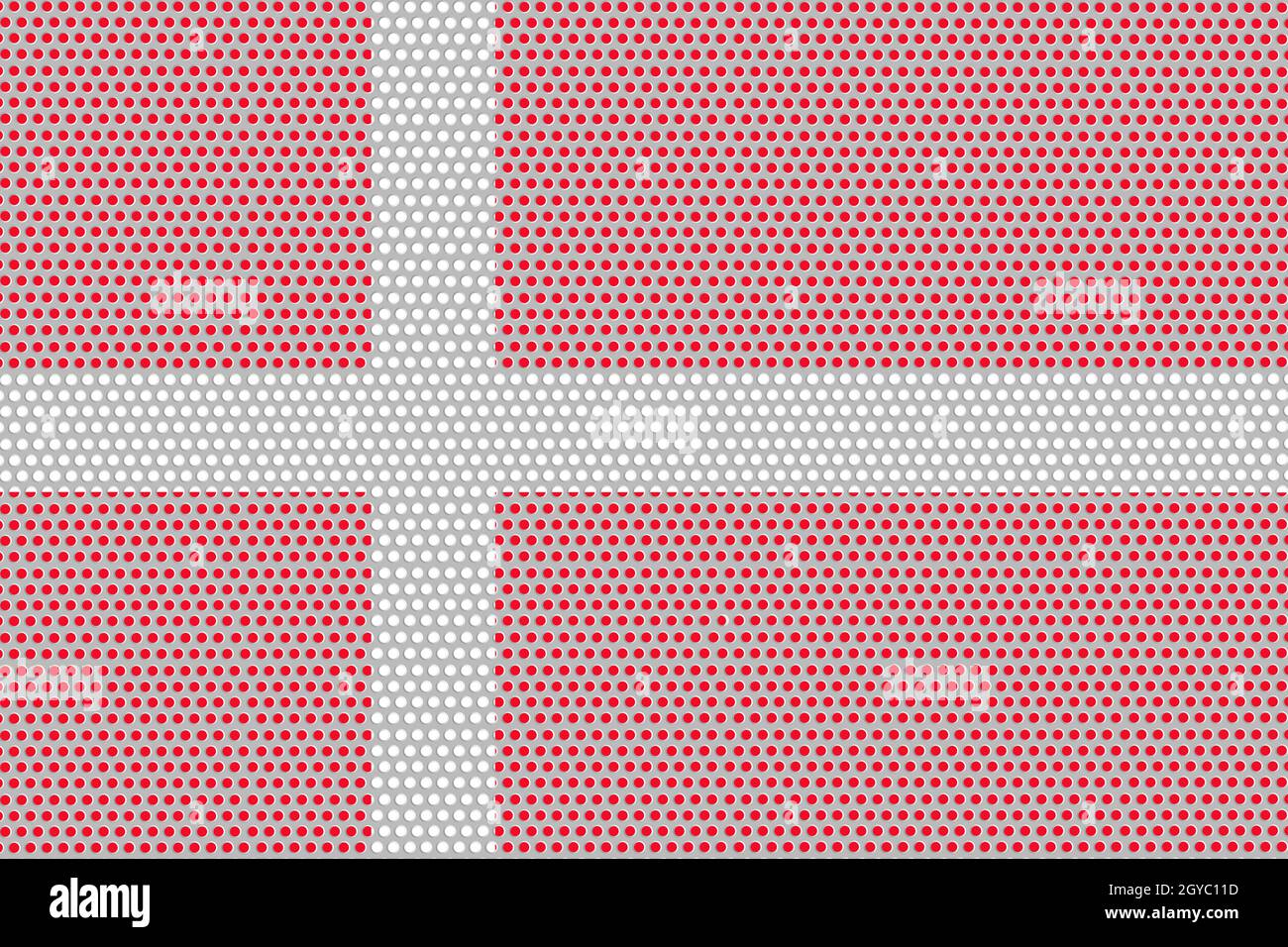 3D Flag of Denmark on a metal wall background Stock Photo - Alamy