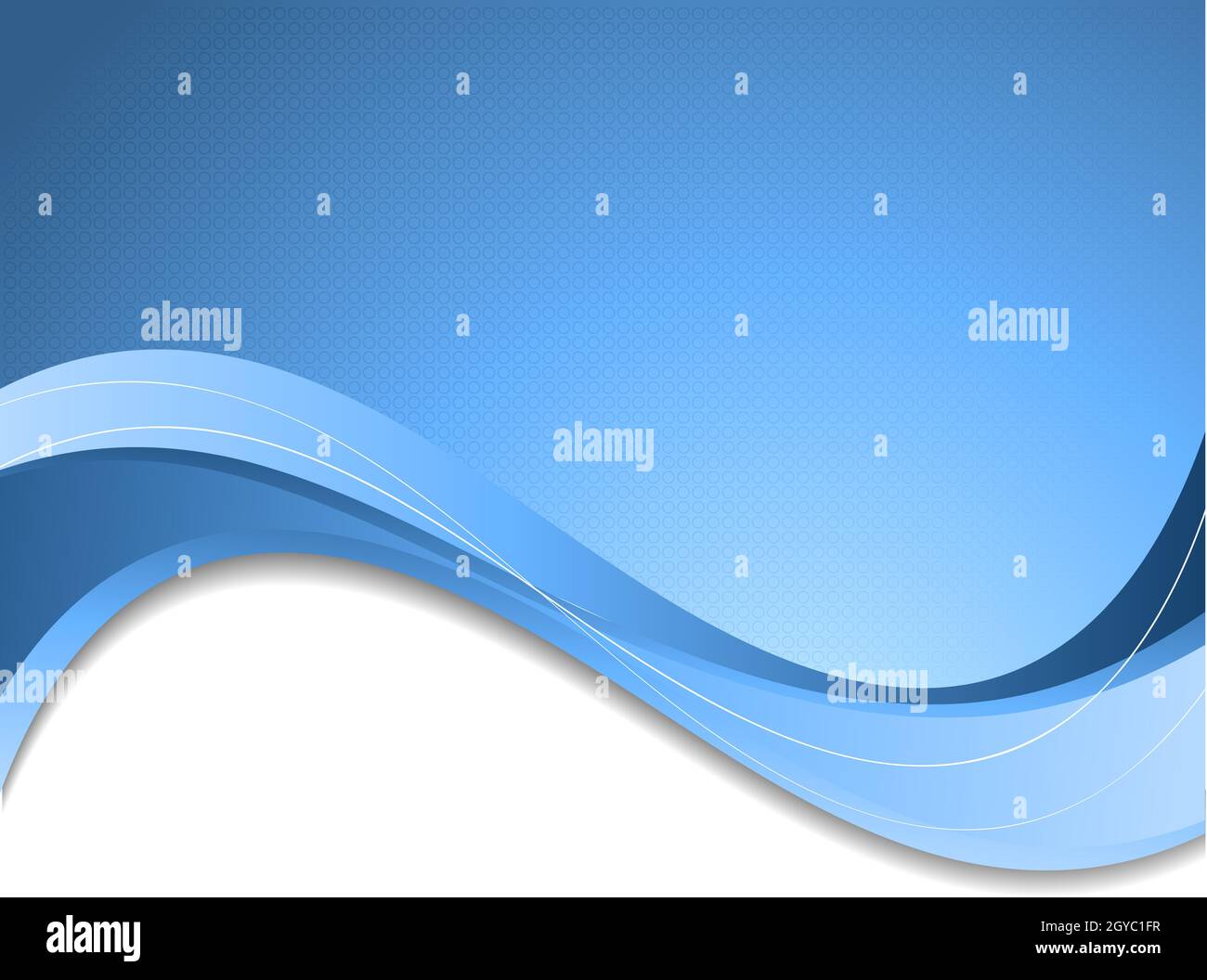 Abstract blue background with flowing lines Stock Photo - Alamy