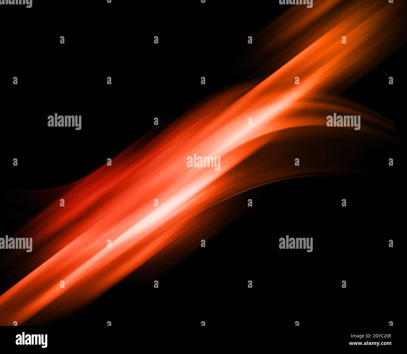 Abstract orange background with streaks of light Stock Photo - Alamy