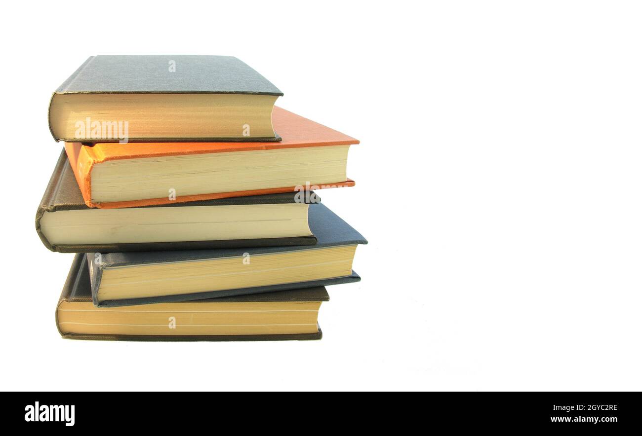 Stack of books Stock Photo - Alamy