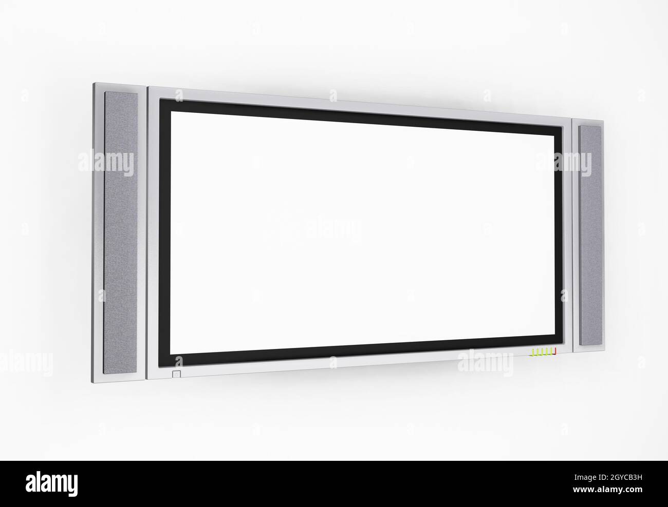 3D render of a plasma screen television Stock Photo Alamy