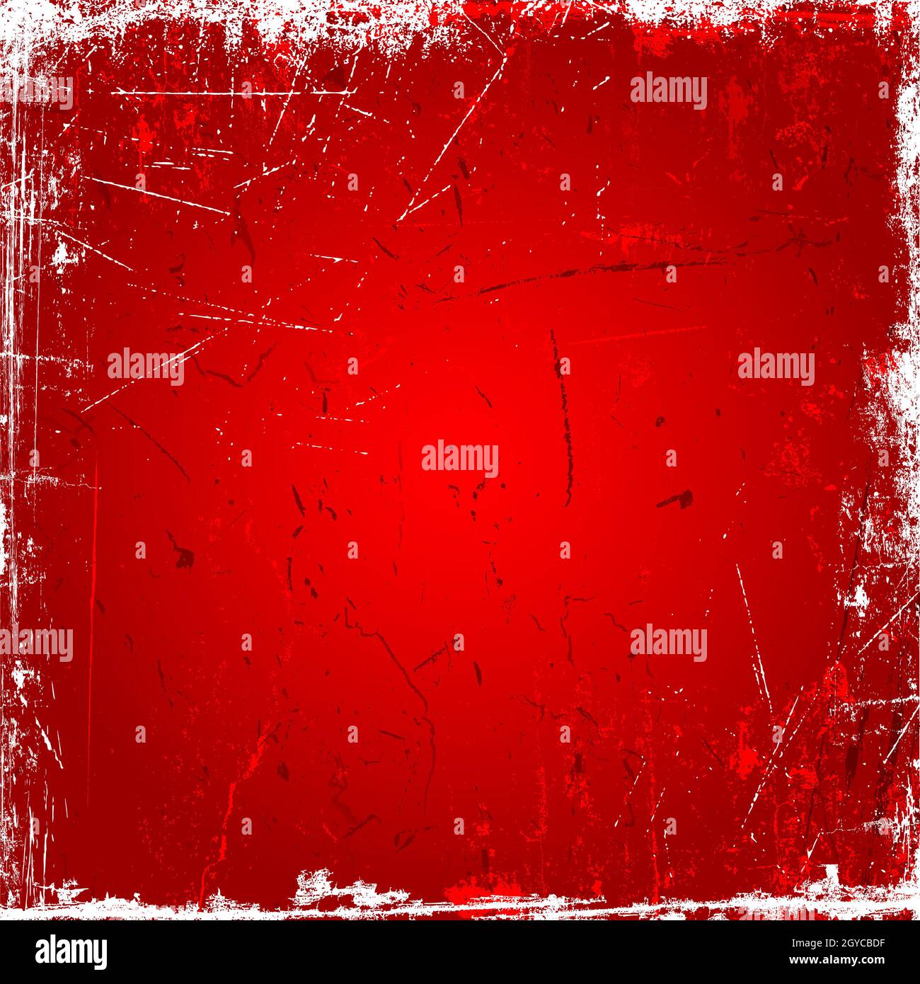 Grunge background with scratches and stains in shades of red Stock ...