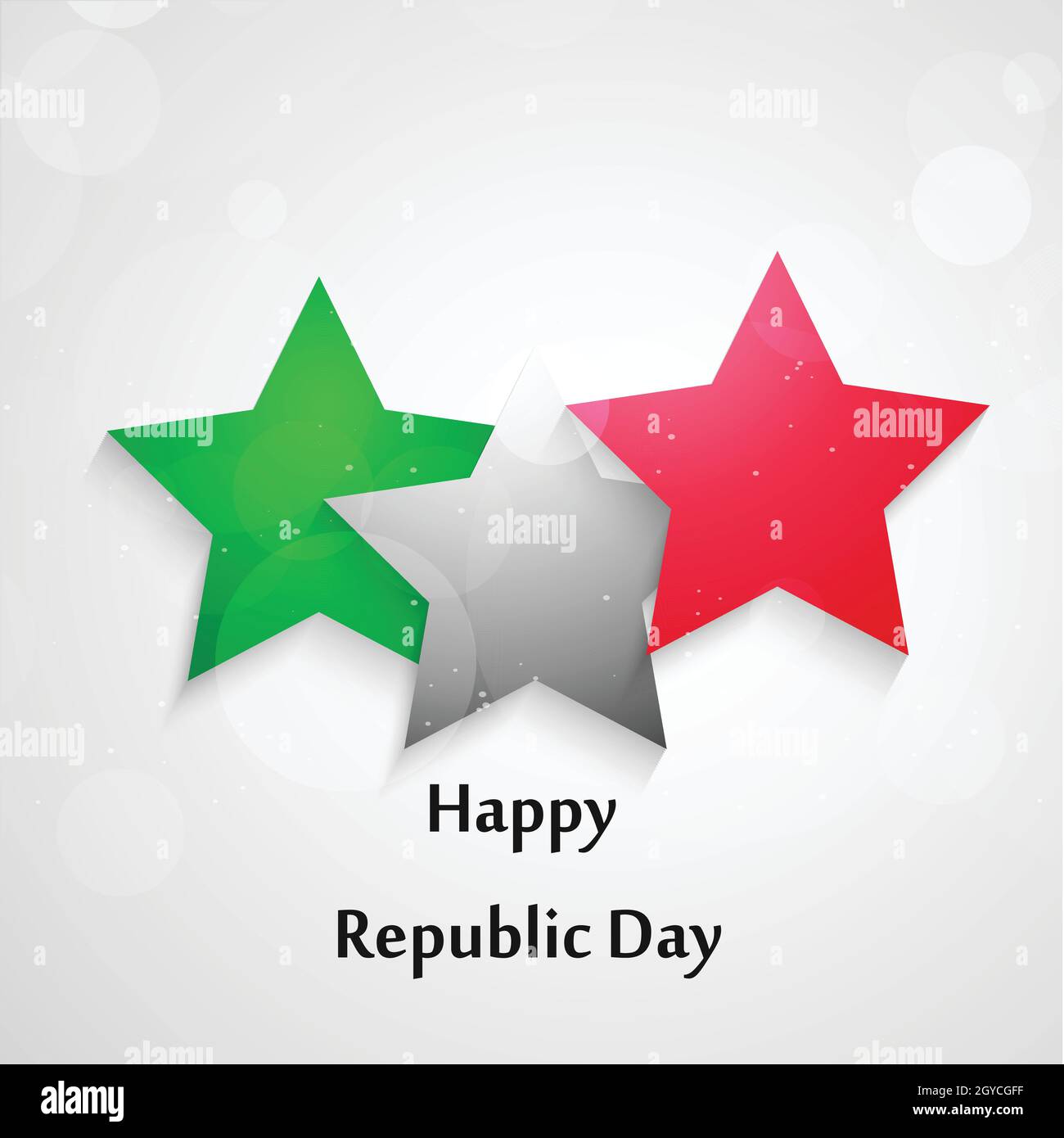 Italy Republic Day Background Stock Vector