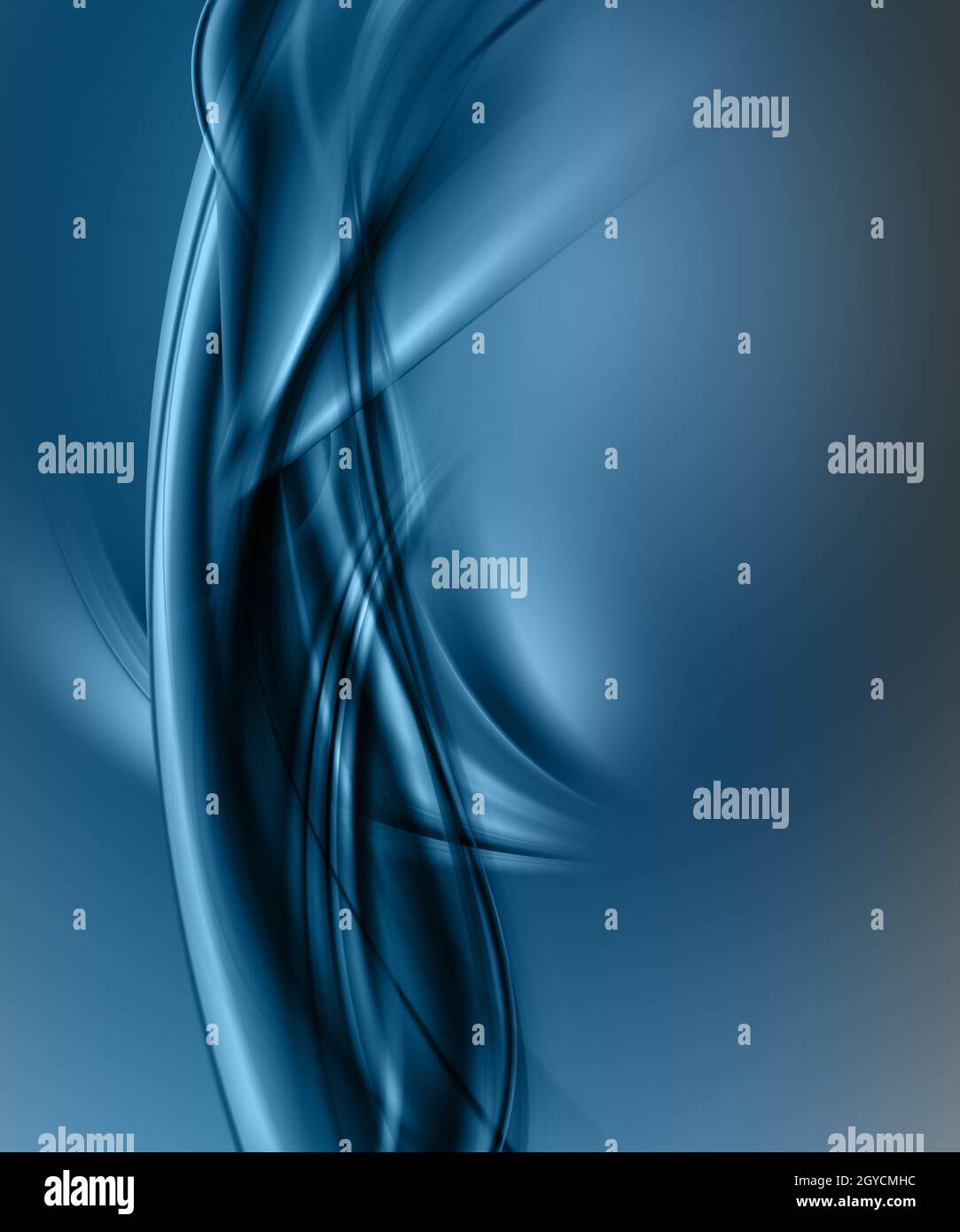 Abstract background with smooth flowing curves Stock Photo - Alamy