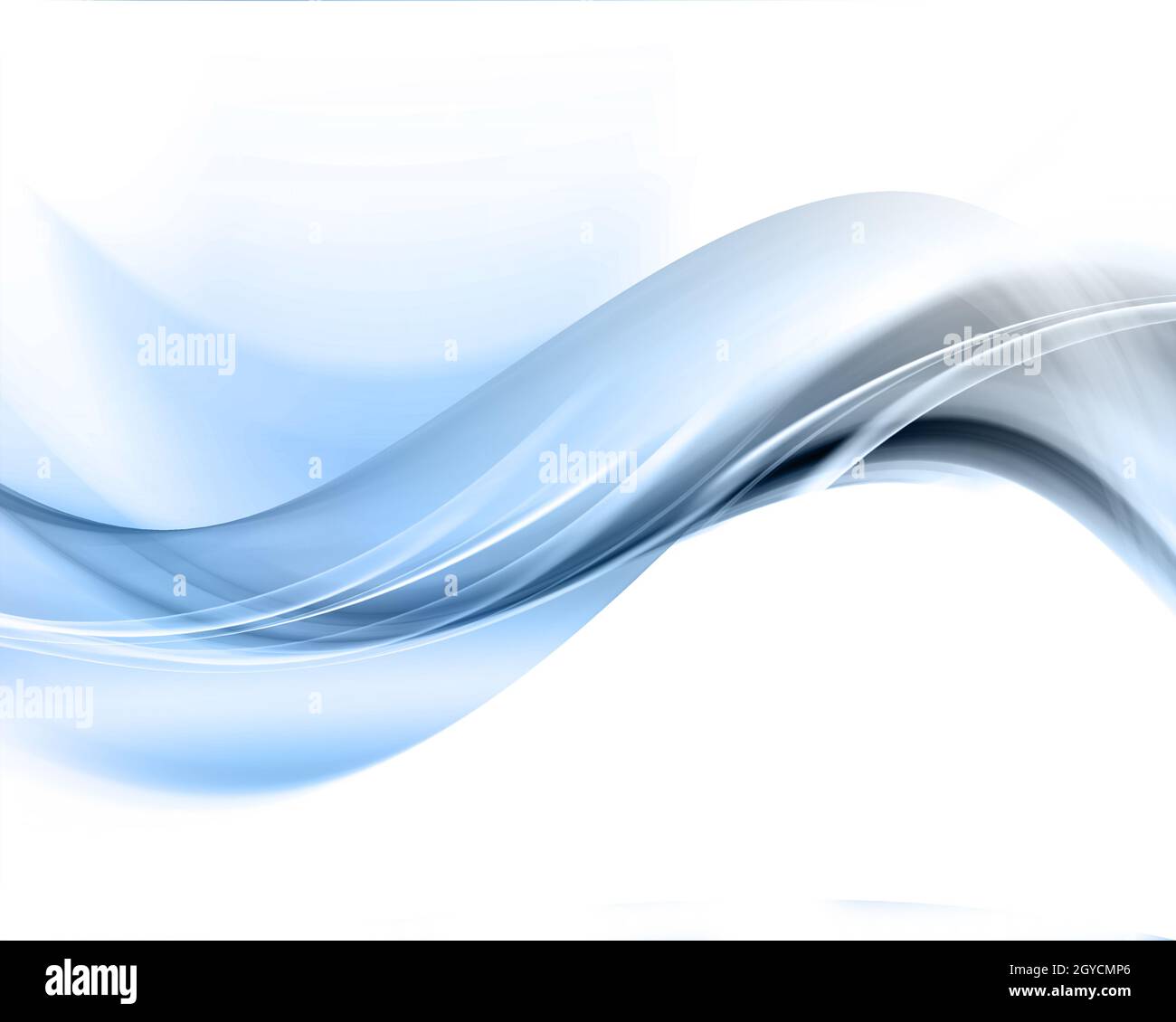 Abstract background with smooth flowing curves Stock Photo - Alamy
