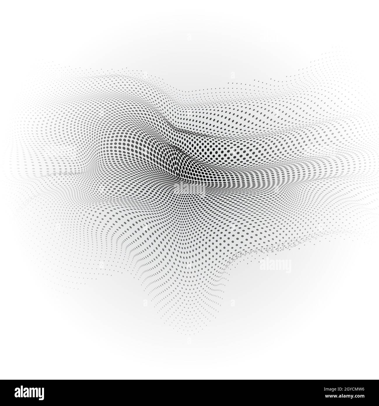 Abstract background with halftone dots design Stock Photo - Alamy