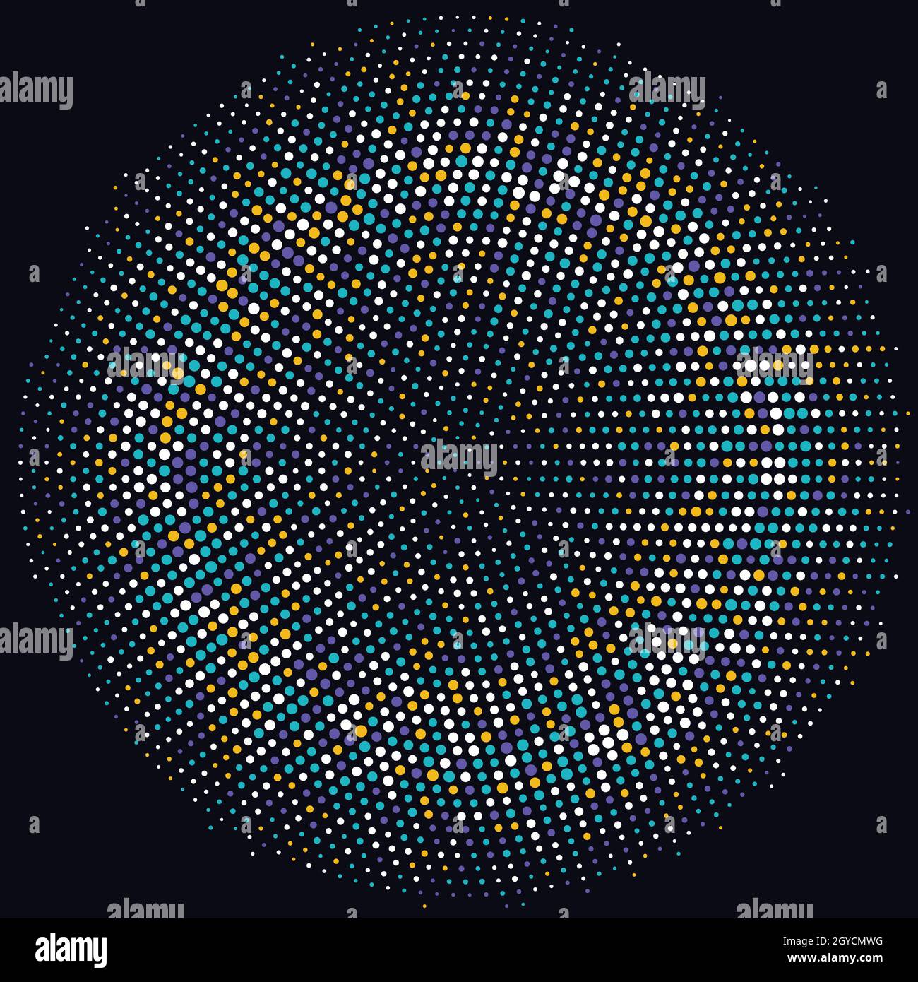 Abstract background with halftone dots design Stock Photo - Alamy