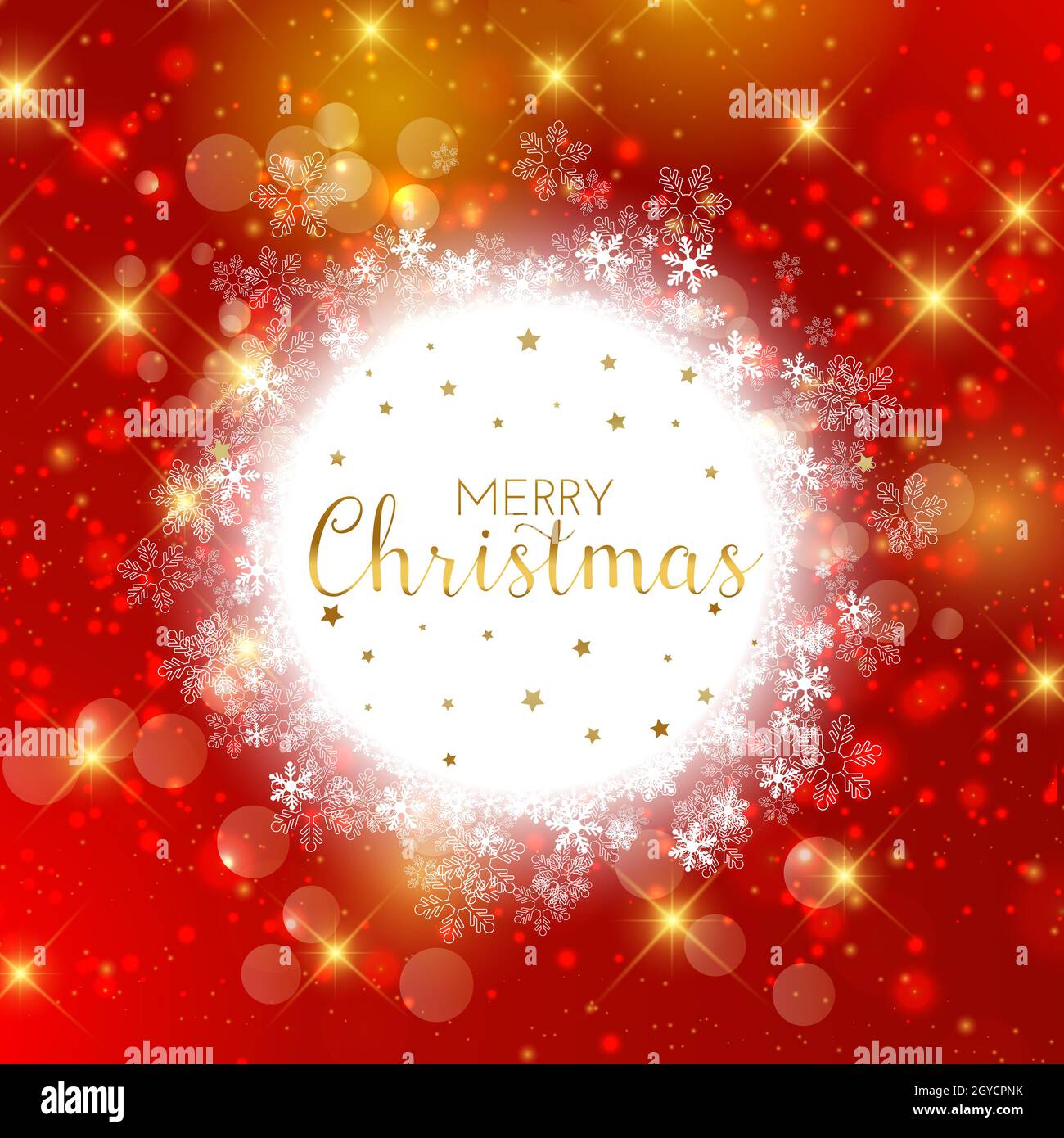 Decorative Christmas background with snowflake design Stock Photo - Alamy