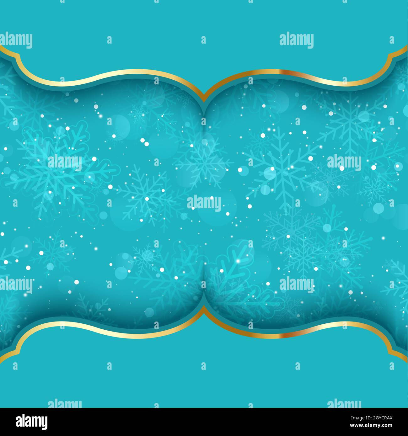 Decorative Christmas background with snowflake design Stock Photo - Alamy
