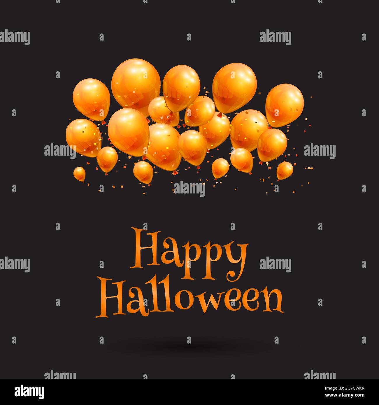 Happy halloween eps hi-res stock photography and images - Alamy