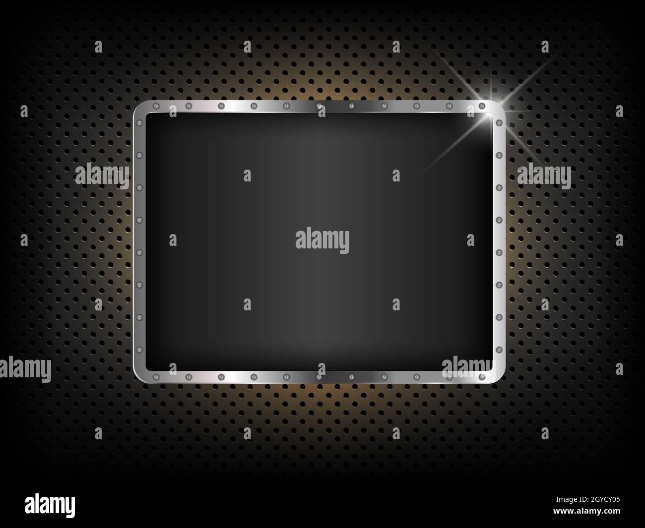 Abstract background with a metallic design Stock Photo - Alamy