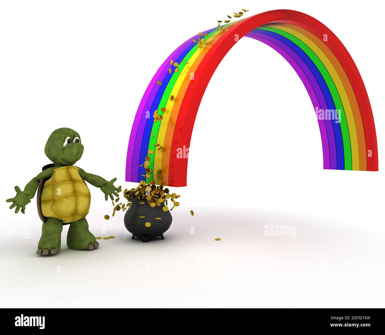 End Of Rainbow Cut Out Stock Images Pictures Alamy