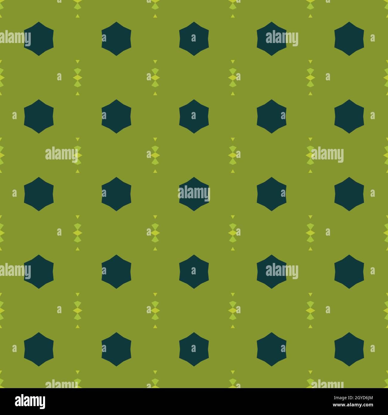 A Hexagon seamless pattern background Stock Photo