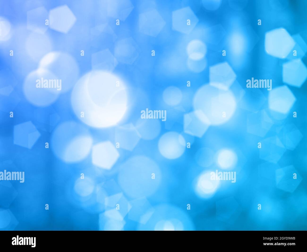 Decorative background with bokeh lights design Stock Photo