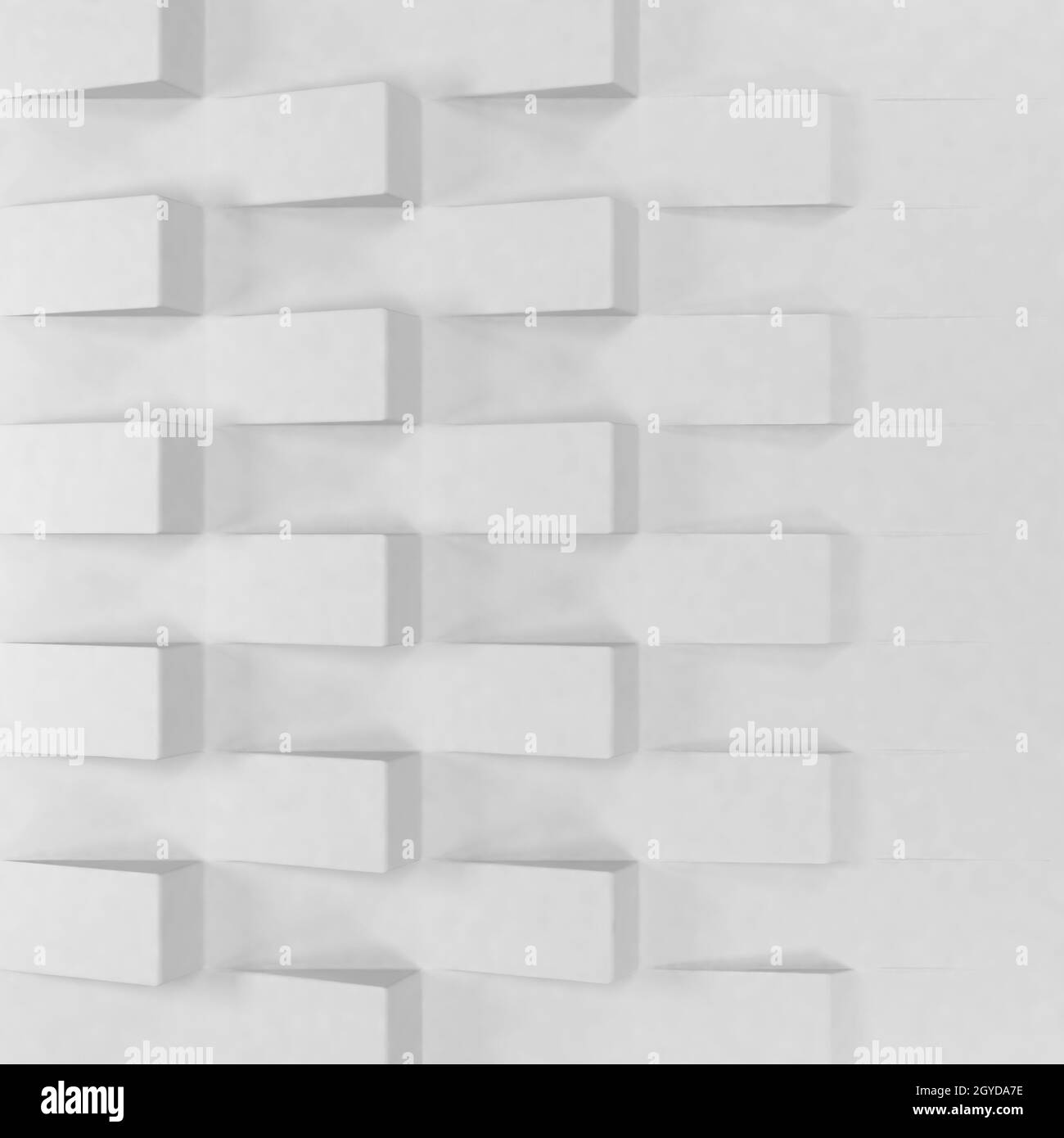 Render of 3D Geometric Abstract Background Stock Photo - Alamy