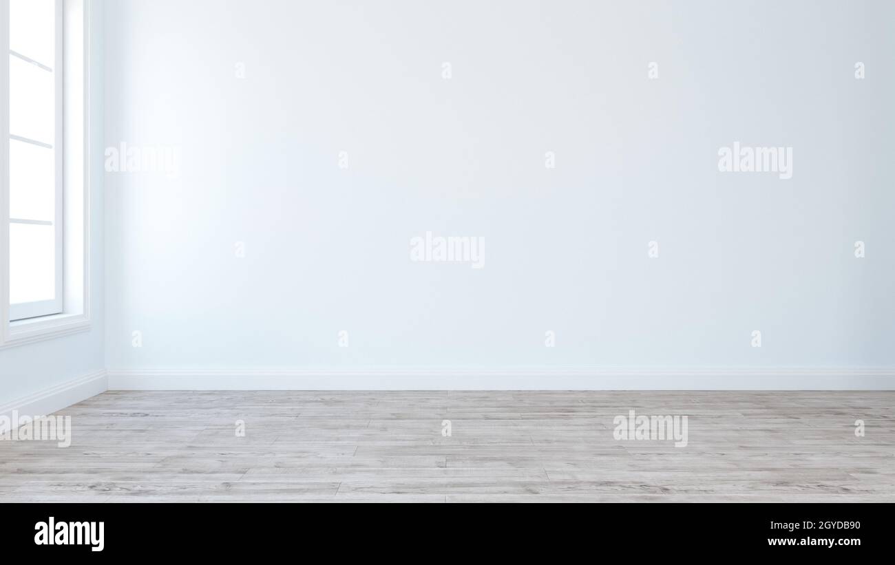 3D render of an empty room Stock Photo - Alamy
