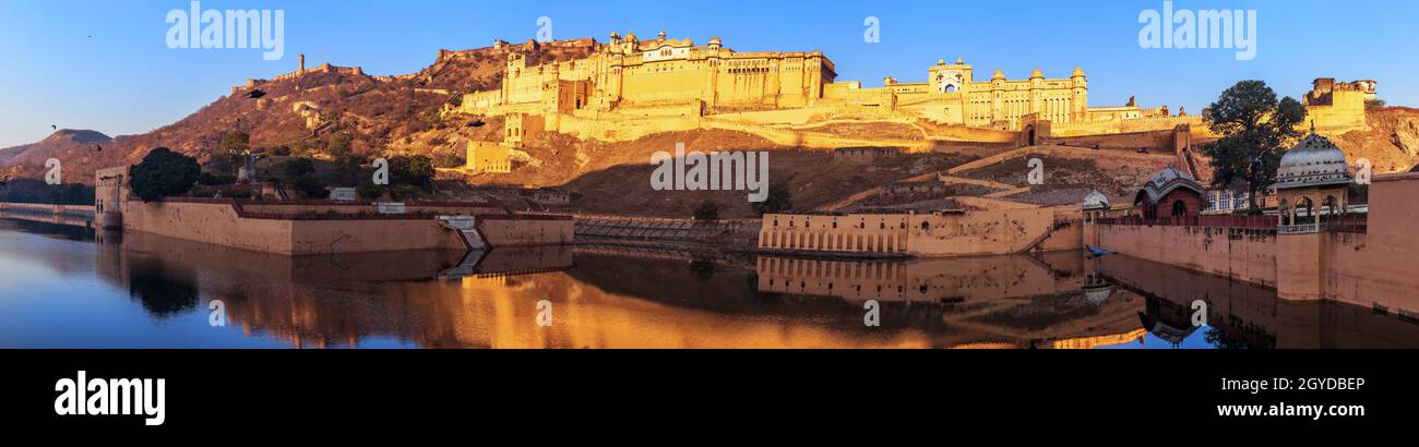 Amer fort sunrise hi-res stock photography and images - Alamy