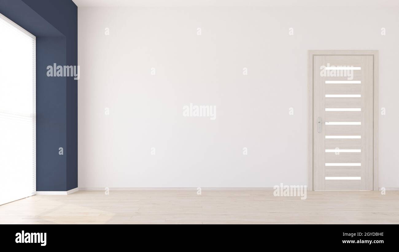 3D render of an empty room Stock Photo - Alamy