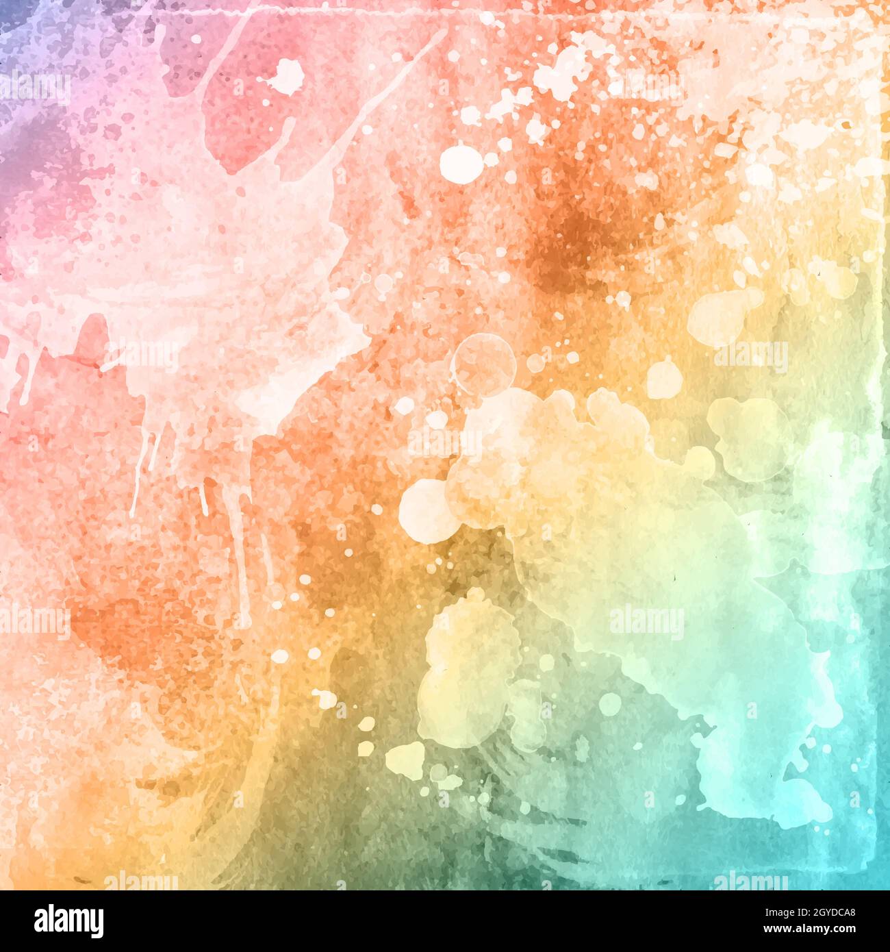 Colourful background with a detailed watercolour texture Stock Photo ...